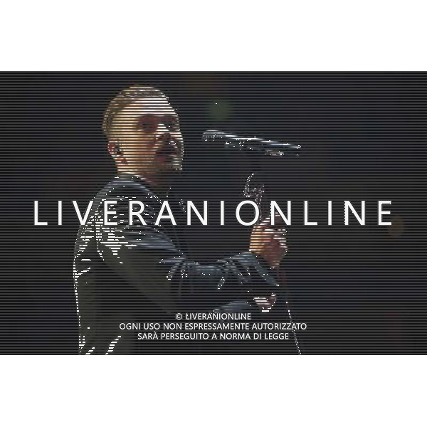 American singer-songwriter Justin Timberlake (born Justin Randall Timberlake) performs the first of two shows at The o2 Arena, London, England, on Tuesday 1st April 2014. Please note image is one time usage only for editorial purposes. AG ALDO LIVERANI SAS ONLY ITALY