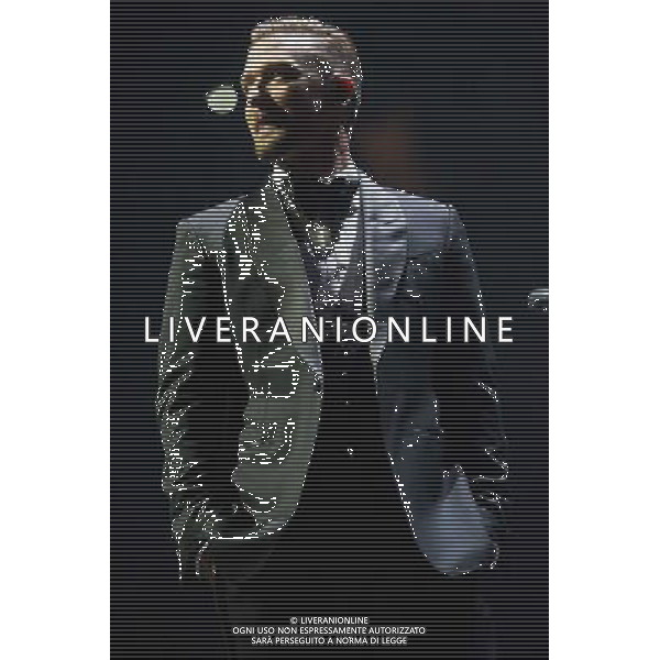 American singer-songwriter Justin Timberlake (born Justin Randall Timberlake) performs the first of two shows at The o2 Arena, London, England, on Tuesday 1st April 2014. Please note image is one time usage only for editorial purposes. AG ALDO LIVERANI SAS ONLY ITALY