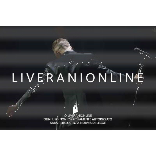 American singer-songwriter Justin Timberlake (born Justin Randall Timberlake) performs the first of two shows at The o2 Arena, London, England, on Tuesday 1st April 2014. Please note image is one time usage only for editorial purposes. AG ALDO LIVERANI SAS ONLY ITALY