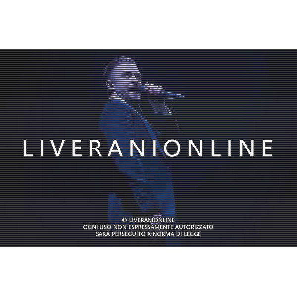 American singer-songwriter Justin Timberlake (born Justin Randall Timberlake) performs the first of two shows at The o2 Arena, London, England, on Tuesday 1st April 2014. Please note image is one time usage only for editorial purposes. AG ALDO LIVERANI SAS ONLY ITALY