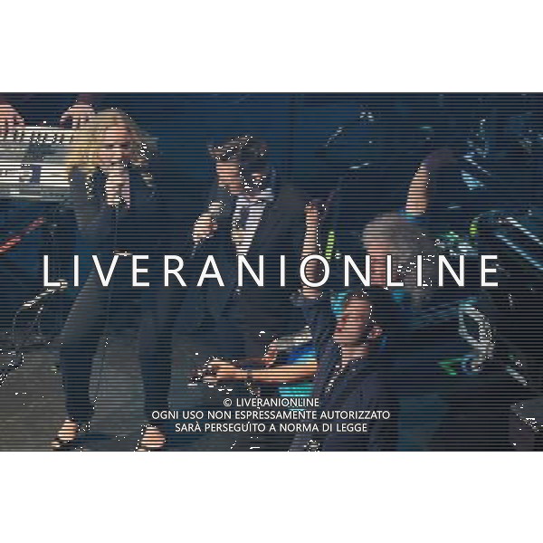 Brian May and Kerry Ellis with The Feeling at City Rocks at the Royal Albert Hall, in support of Coram, the world\'s oldest children\'s charity which is celebrating its 275th birthday this year ag aldol iverani sas only italy
