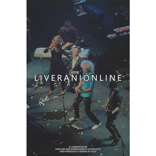 Brian May and Kerry Ellis with The Feeling at City Rocks at the Royal Albert Hall, in support of Coram, the world\'s oldest children\'s charity which is celebrating its 275th birthday this year ag aldol iverani sas only italy