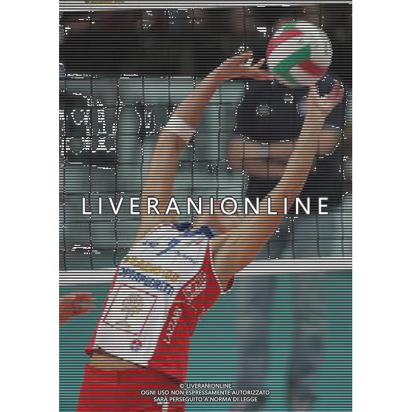 FOPPA PEDRETTI BERGAMO-DESPAR PERUGIA 20/11/2004 60 CAMPIONATO FEMMININILE DI VOLLEY NELLA FOTO zhukova iryna AGENZIA ALDO LIVERANI