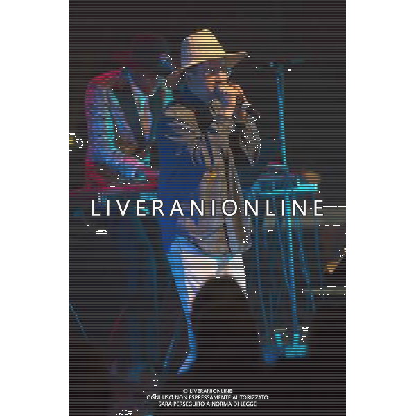 Atomic Bomb Who is William Onyeabor? Featuring Damon Albarn, Alexis Taylor (Hot Chip), Kele Okereke (Bloc Party), Pat Mahoney (LCD Soundsystem), Sinkane, Money Mark, Lijadu Sisters and Ghostpoet Performing live, Barbican Centre, 1st April 2014, concert, gig, show, event, live, performance, funk, electro-funk AG ALDO LIVERANI SAS ONLY ITALY