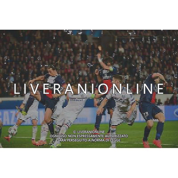 Goal CSC David LUIZ - 02.04.2014 - Paris Saint Germain / Chelsea - 1/4Finale Aller Champions League Photo : Dave Winter / Icon Sport AG ALDO LIVERANI SAS ONLY ITALY