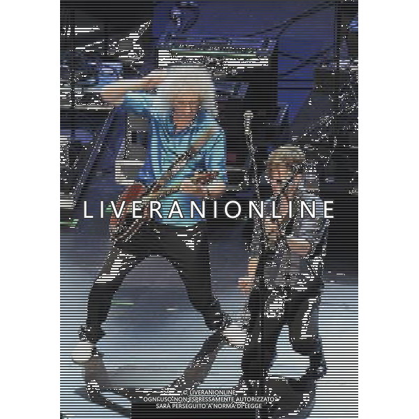 The Feeling (Dan Gillespie), Brian May and Kerry Ellis performing live during City Rocks, Royal Albert Hall, Londdon UK 01-04-14 ©photoshot/AGENZIA ALDO LIVERANI SAS - ITALY ONLY - EDITORIAL USE ONLY
