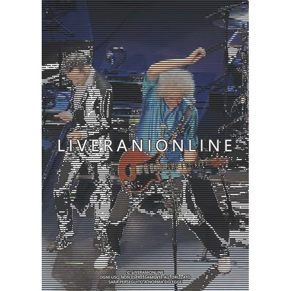 The Feeling (Dan Gillespie), Brian May and Kerry Ellis performing live during City Rocks, Royal Albert Hall, Londdon UK 01-04-14 ©photoshot/AGENZIA ALDO LIVERANI SAS - ITALY ONLY - EDITORIAL USE ONLY