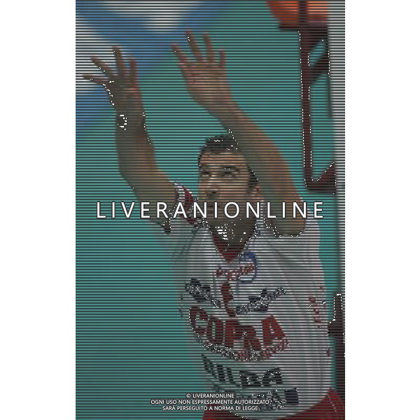 COPRA PIACENZA VOLLEY-PRISMA TARANTO 21/11/2004 NELLA FOTO BOTTI MASSIMO AGENZIA ALDO LIVERANI