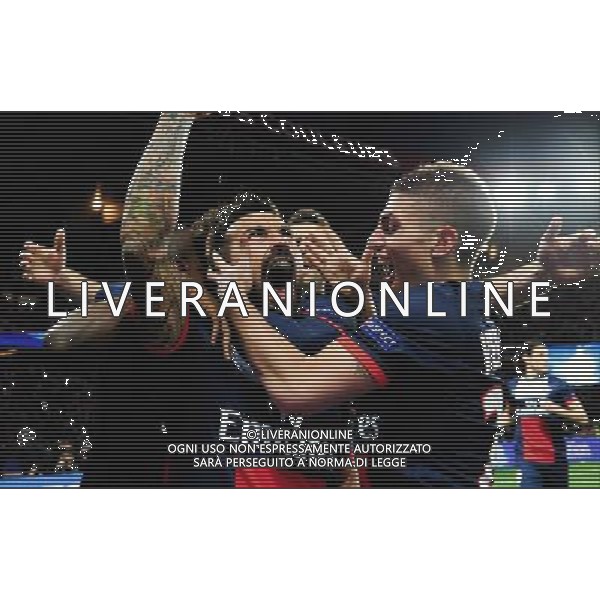Joie Ezequiel LAVEZZI - 02.04.2014 - Paris Saint Germain / Chelsea - 1/4Finale Aller Champions League Photo : Dave Winter / Icon Sport AG ALDO LIVERANI SAS ONLY ITALY