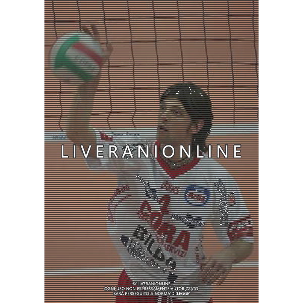 COPRA PIACENZA VOLLEY-PRISMA TARANTO 21/11/2004 NELLA FOTO CARLETTI CLAUDIO AGENZIA ALDO LIVERANI