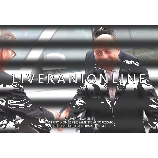 (140402) -- BRUSSELS, April 2, 2014 () -- President of Romania Traian B?sescu arrives at EU-Africa Summit at the EU headquarters in Brussels, capital of Belgium, April 2, 2014. (/Gong Bing) (ypf) ©photoshot/AGENZIA ALDO LIVERANI SAS - ITALY ONLY - EDITORIAL USE ONLY - Vertice UE-Africa presso la sede dell\'Unione europea a Bruxelles, capitale del Belgio, 2 APRILE 2014.