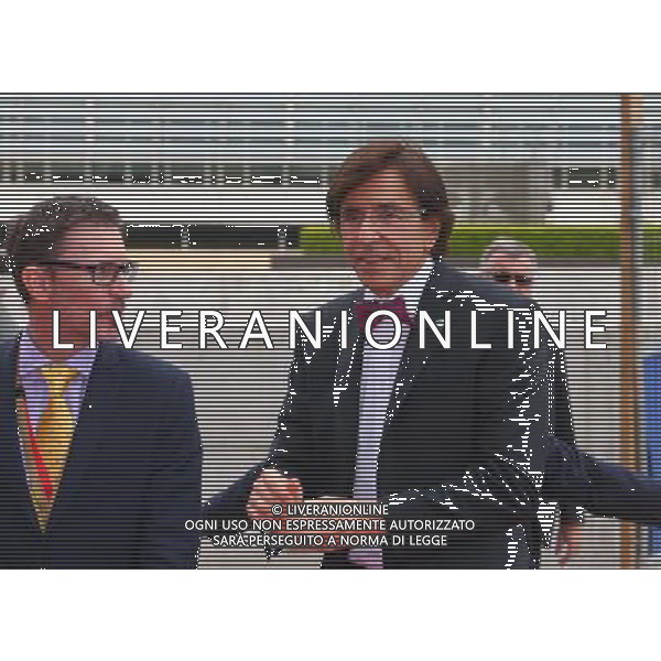 (140402) -- BRUSSELS, April 2, 2014 () -- Prime Minister of Belgium Elio Di Rupo arrives at EU-Africa Summit at the EU headquarters in Brussels, capital of Belgium, April 2, 2014. (/Gong Bing) (ypf) ©photoshot/AGENZIA ALDO LIVERANI SAS - ITALY ONLY - EDITORIAL USE ONLY - Vertice UE-Africa presso la sede dell\'Unione europea a Bruxelles, capitale del Belgio, 2 APRILE 2014.
