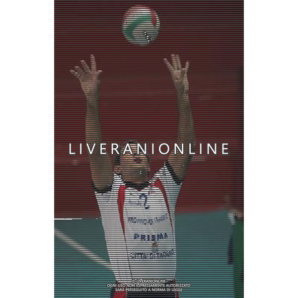 COPRA PIACENZA VOLLEY-PRISMA TARANTO 21/11/2004 NELLA FOTO FENILI RICCARDO AGENZIA ALDO LIVERANI