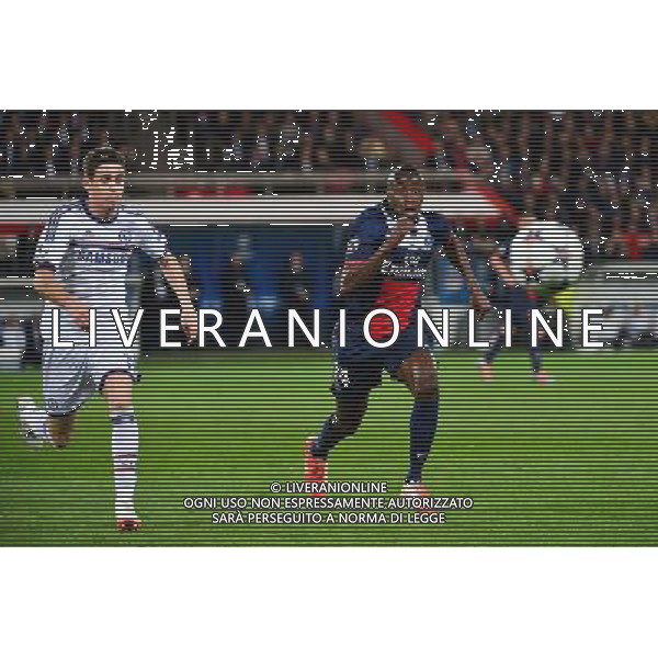 Blaise MATUIDI / OSCAR - 02.04.2014 - Paris Saint Germain / Chelsea - 1/4Finale Aller Champions League - Photo : Dave Winter / Icon Sport AG ALDO LIVERANI SAS ONLY ITALY