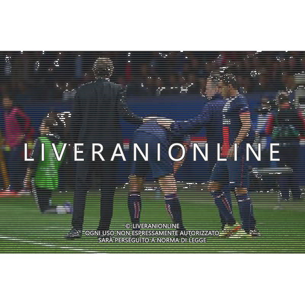 Blessure Zlatan IBRAHIMOVIC - 02.04.2014 - Paris Saint Germain / Chelsea - 1/4Finale Aller Champions League - Photo : Dave Winter / Icon Sport AG ALDO LIVERANI SAS ONLY ITALY