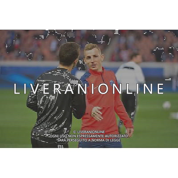Eden HAZARD / Lucas DIGNE - 02.04.2014 - Paris Saint Germain / Chelsea - 1/4Finale Aller Champions League - Photo : Dave Winter / Icon Sport AG ALDO LIVERANI SAS ONLY ITALY
