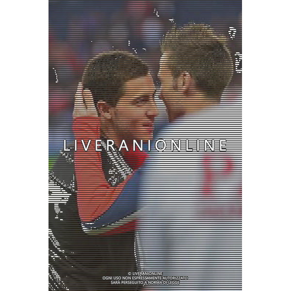 Eden HAZARD / Yohan CABAYE - 02.04.2014 - Paris Saint Germain / Chelsea - 1/4Finale Aller Champions League - Photo : Dave Winter / Icon Sport AG ALDO LIVERANI SAS ONLY ITALY