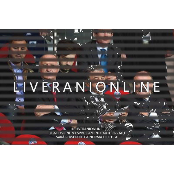 Felipe SCOLARI / Carlos Alberto PARREIRA - 02.04.2014 - Paris Saint Germain / Chelsea - 1/4Finale Aller Champions League - Photo : Dave Winter / Icon Sport AG ALDO LIVERANI SAS ONLY ITALY