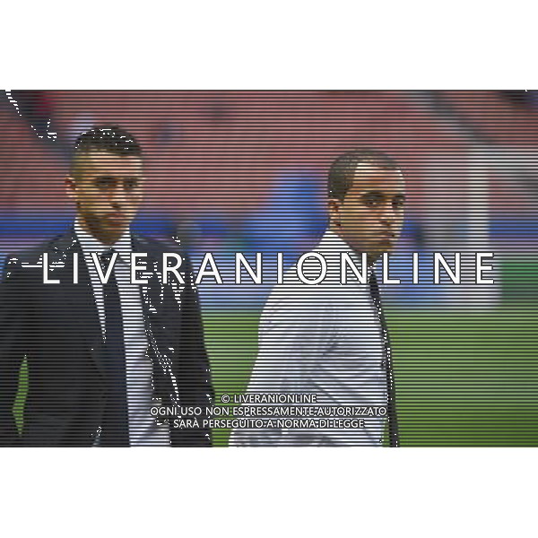 LUCAS / MARQUINHOS - 02.04.2014 - Paris Saint Germain / Chelsea - 1/4Finale Aller Champions League - Photo : Dave Winter / Icon Sport AG ALDO LIVERANI SAS ONLY ITALY