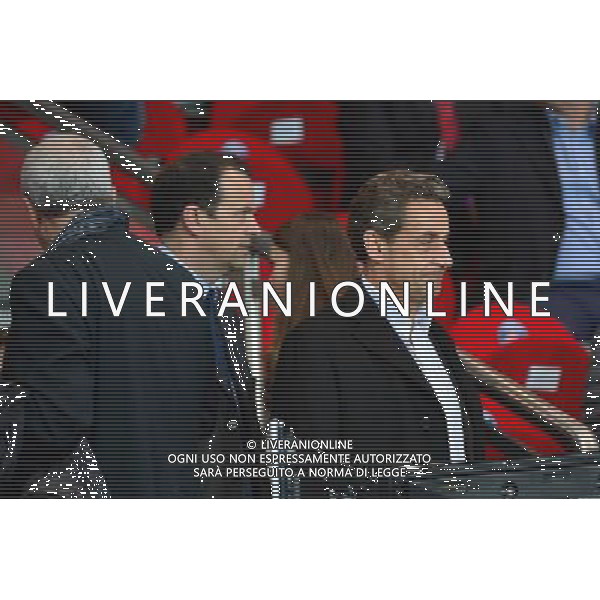 Nicolas SARKOZY - 02.04.2014 - Paris Saint Germain / Chelsea - 1/4Finale Aller Champions League - Photo : Dave Winter / Icon Sport AG ALDO LIVERANI SAS ONLY ITALY