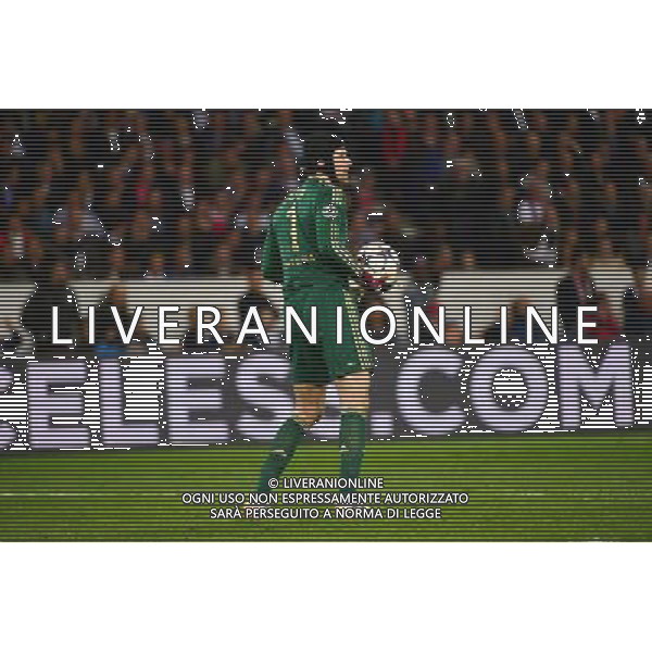 Petr CECH - 02.04.2014 - Paris Saint Germain / Chelsea - 1/4Finale Aller Champions League - Photo : Dave Winter / Icon Sport AG ALDO LIVERANI SAS ONLY ITALY