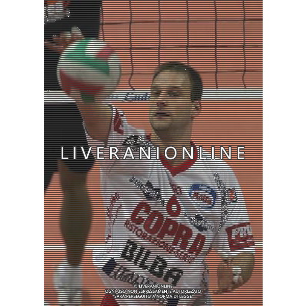 COPRA PIACENZA VOLLEY-PRISMA TARANTO 21/11/2004 NELLA FOTO LANGE VINCENT AGENZIA ALDO LIVERANI