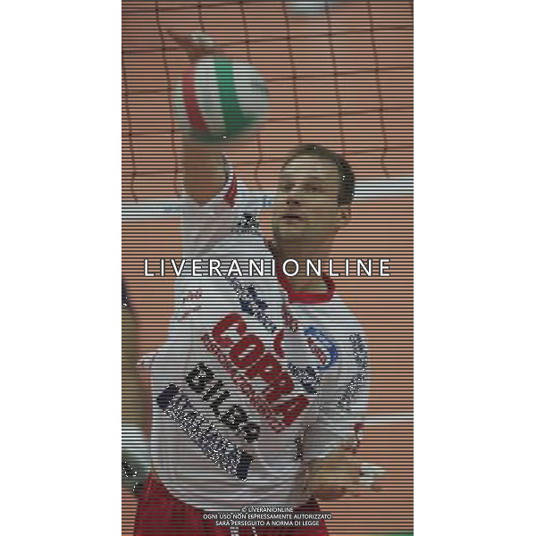 COPRA PIACENZA VOLLEY-PRISMA TARANTO 21/11/2004 NELLA FOTO LANGE VINCENT AGENZIA ALDO LIVERANI