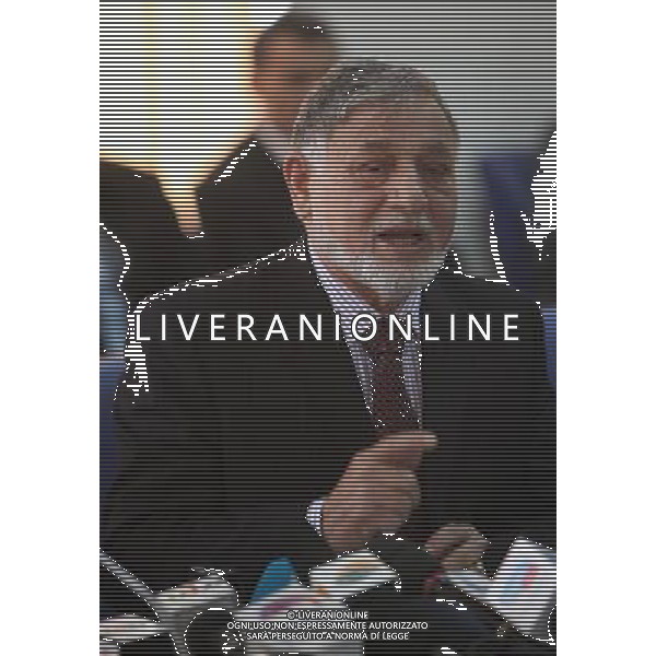 (140402) -- KABUL, April 2, 2014 () -- Independent Elections Commission (IEC) chief Ahmad Yousuf Nuristani speaks during a press conference in Kabul, Afghanistan, on April 2, 2014. More than 20 million eligible Afghans will vote for the new president and new provincial assembly members for the next five years, according to the Independent Election Commission (IEC) officials. (/Ahmad Massoud) ©photoshot/AGENZIA ALDO LIVERANI SAS - ITALY ONLY - EDITORIAL USE ONLY