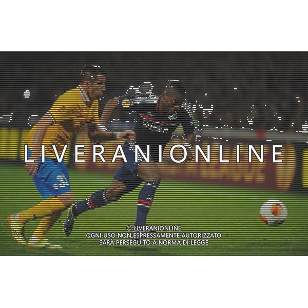 Mauricio ISLA / Henri BEDIMO - 03.02.2014 - Lyon / Juventus Turin - 1/4Finale Aller Ligue Europa Photo : Jean Paul Thomas / Icon Sport /AGENZIA ALDO LIVERANI SAS - ITALY ONLY - EDITORIAL USE ONLY - LIONE Vs JUVENTUS ANDATA QUARTI DI FINALE UEFA EUROPA LEAGUE 03 MARZO 2014