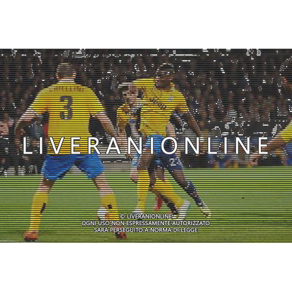 Paul POGBA - 03.02.2014 - Lyon / Juventus Turin - 1/4Finale Aller Ligue Europa Photo : Jean Paul Thomas / Icon Sport /AGENZIA ALDO LIVERANI SAS - ITALY ONLY - EDITORIAL USE ONLY - LIONE Vs JUVENTUS ANDATA QUARTI DI FINALE UEFA EUROPA LEAGUE 03 MARZO 2014