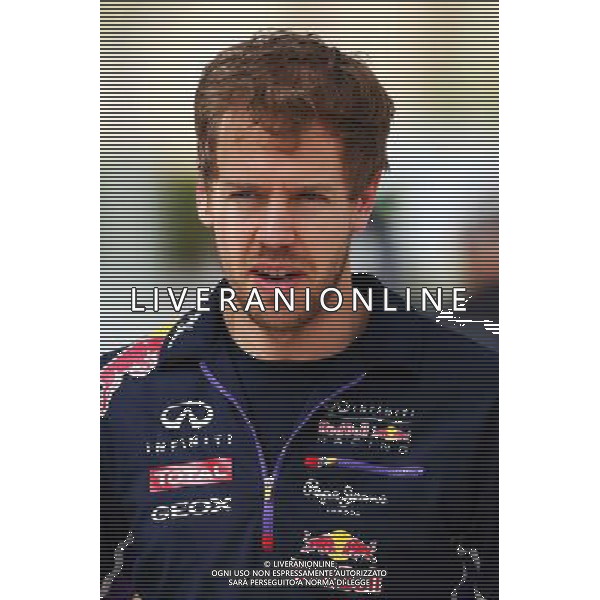 Sebastian Vettel (GER) Red Bull Racing. 03.04.2014. Formula 1 World Championship, Rd 3, Bahrain Grand Prix, Sakhir, Bahrain, Preparation Day. - www.xpbimages.com, EMail: requests@xpbimages.com - copy of publication required for printed pictures. Every used picture is fee-liable. © Copyright: Batchelor / XPB Images AG ALDO LIVERANI SAS ONLY ITALY