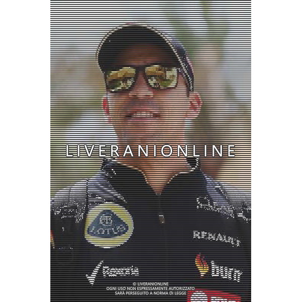 Pastor Maldonado (VEN) Lotus F1 Team. 04.04.2014. Formula 1 World Championship, Rd 3, Bahrain Grand Prix, Sakhir, Bahrain, Practice Day - www.xpbimages.com, EMail: requests@xpbimages.com - copy of publication required for printed pictures. Every used picture is fee-liable. © Copyright: Batchelor / XPB Images AG ALDO LIVERANI SAS ONLY ITALY
