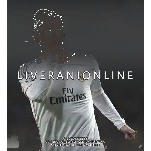 (140403) -- MADRID, April 3, 2014 () -- Real Madrid\'s Isco celebrates after scoring during the UEFA Champions League quarter-final first leg match against Dortmund at Santiago Bernabeu stadium in Madrid, Spain, April 2, 2014. Real Madrid won the match by 3-0. (/Xie Haining) ©PHOTOSHOT/AGENZIA ALDO LIVERANI SAS - ITALY ONLY - EDITORIAL USE ONLY
