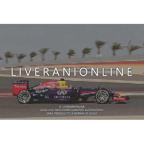 Sebastian Vettel (GER) Red Bull Racing RB10. 04.04.2014. Formula 1 World Championship, Rd 3, Bahrain Grand Prix, Sakhir, Bahrain, Practice Day - www.xpbimages.com, EMail: requests@xpbimages.com - copy of publication required for printed pictures. Every used picture is fee-liable. © Copyright: Moy / XPB Images AG ALDO LIVERANI SAS ONLY ITALY