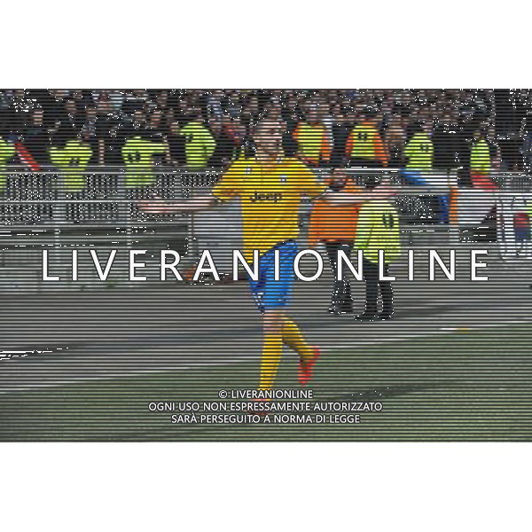 Joie Leonardo BONUCCI - 03.02.2014 - Lyon / Juventus Turin - 1/4Finale Aller Ligue Europa Photo : Jean Paul Thomas / Icon Sport AG ALDOLIVERANI SAS ONLYITALY