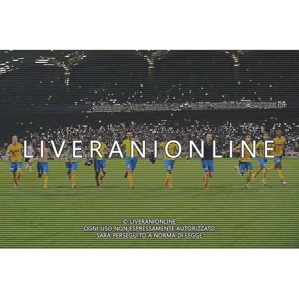 Joie Juventus Turin - 03.02.2014 - Lyon / Juventus Turin - 1/4Finale Aller Ligue Europa Photo : Jean Paul Thomas / Icon Sport AG ALDOLIVERANI SAS ONLYITALY