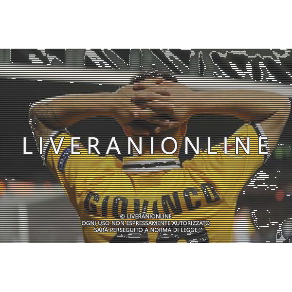 Sebastian GIOVINCO - 03.02.2014 - Lyon / Juventus Turin - 1/4Finale Aller Ligue Europa Photo : Jean Paul Thomas / Icon Sport *** Local Caption *** AG ALDOLIVERANI SAS ONLYITALY *** Local Caption ***