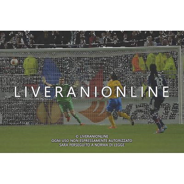 Gianluigi Buffon - 03.02.2014 - Lyon / Juventus Turin - 1/4Finale Aller Ligue Europa Photo : Jean Paul Thomas / Icon Sport *** Local Caption *** AG ALDOLIVERANI SAS ONLYITALY *** Local Caption ***