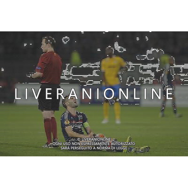 Maxime GONALONS - 03.02.2014 - Lyon / Juventus Turin - 1/4Finale Aller Ligue Europa Photo : Jean Paul Thomas / Icon Sport *** Local Caption *** AG ALDOLIVERANI SAS ONLYITALY *** Local Caption ***