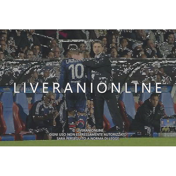 Alexandre LACAZETTE / Remi GARDE - 03.02.2014 - Lyon / Juventus Turin - 1/4Finale Aller Ligue Europa Photo : Jean Paul Thomas / Icon Sport *** Local Caption *** AG ALDOLIVERANI SAS ONLYITALY *** Local Caption ***