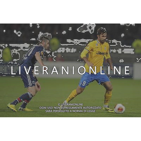 Maxime GONALONS / Mirko Vucinic - 03.02.2014 - Lyon / Juventus Turin - 1/4Finale Aller Ligue Europa Photo : Jean Paul Thomas / Icon Sport *** Local Caption *** AG ALDOLIVERANI SAS ONLYITALY *** Local Caption ***