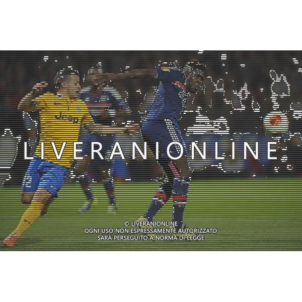 Sebastian GIOVINCO / Samuel UMTITI - 03.02.2014 - Lyon / Juventus Turin - 1/4Finale Aller Ligue Europa Photo : Jean Paul Thomas / Icon Sport *** Local Caption *** AG ALDOLIVERANI SAS ONLYITALY *** Local Caption ***