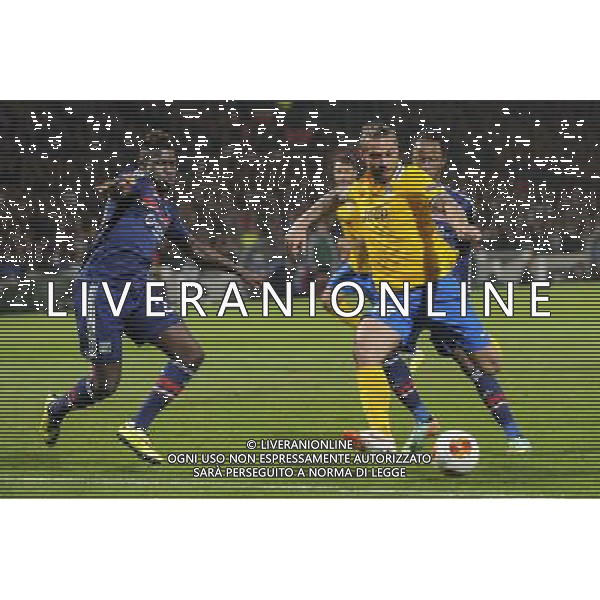 Pablo Osvaldo - 03.02.2014 - Lyon / Juventus Turin - 1/4Finale Aller Ligue Europa Photo : Jean Paul Thomas / Icon Sport *** Local Caption *** AG ALDOLIVERANI SAS ONLYITALY *** Local Caption ***