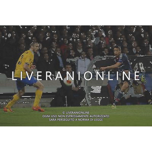 Corentin TOLISSO - 03.02.2014 - Lyon / Juventus Turin - 1/4Finale Aller Ligue Europa Photo : Jean Paul Thomas / Icon Sport *** Local Caption *** AG ALDOLIVERANI SAS ONLYITALY *** Local Caption ***