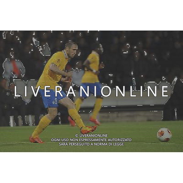 Giorgio Chiellini - 03.02.2014 - Lyon / Juventus Turin - 1/4Finale Aller Ligue Europa Photo : Jean Paul Thomas / Icon Sport *** Local Caption *** AG ALDOLIVERANI SAS ONLYITALY *** Local Caption ***