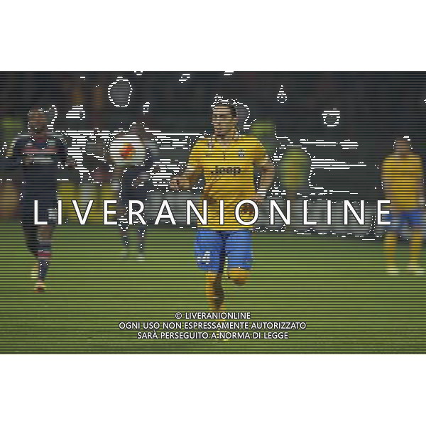 Martin Caceres - 03.02.2014 - Lyon / Juventus Turin - 1/4Finale Aller Ligue Europa Photo : Jean Paul Thomas / Icon Sport *** Local Caption *** AG ALDOLIVERANI SAS ONLYITALY *** Local Caption ***