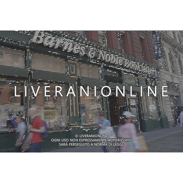 The Barnes \' Noble bookstore on Astor Place in New York on May 9, 2007. Liberty Media announced that it will sell most of its stake in Barnes \' Noble. The company bought 17 percent of the company in 2011.( Richard b. Levine) ©photoshot/AGENZIA ALDO LIVERANI SAS - ITALY ONLY - EDITORIAL USE ONLY
