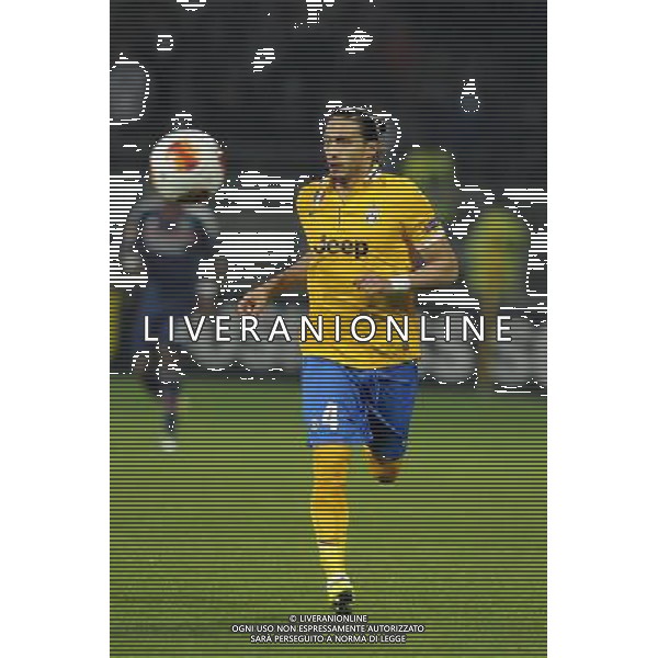 Martin Caceres - 03.02.2014 - Lyon / Juventus Turin - 1/4Finale Aller Ligue Europa Photo : Jean Paul Thomas / Icon Sport ag aldo liverani sas only italy