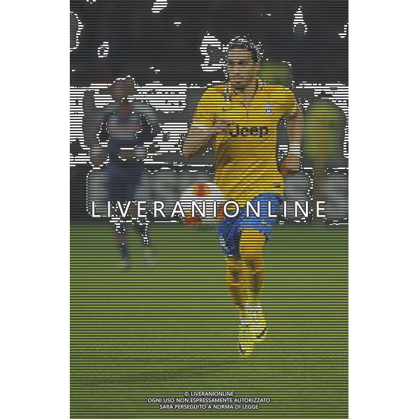 Martin Caceres - 03.02.2014 - Lyon / Juventus Turin - 1/4Finale Aller Ligue Europa Photo : Jean Paul Thomas / Icon Sport ag aldo liverani sas only italy