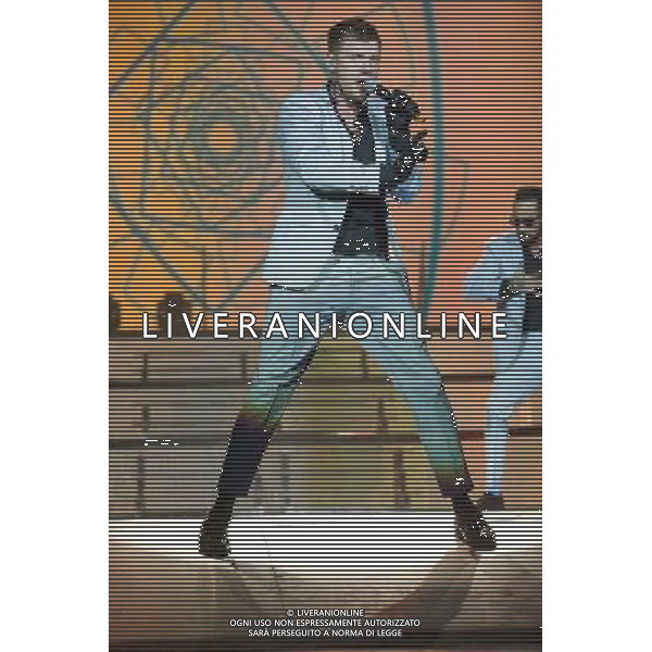 Nick Carter of American vocal harmony group The Backstreet Boys (BSB) performs at The O2 Arena, London, England, UK on Friday 4th April 2014. ©photoshot/AGENZIA ALDO LIVERANI SAS - ITALY ONLY - EDITORIAL USE ONLY